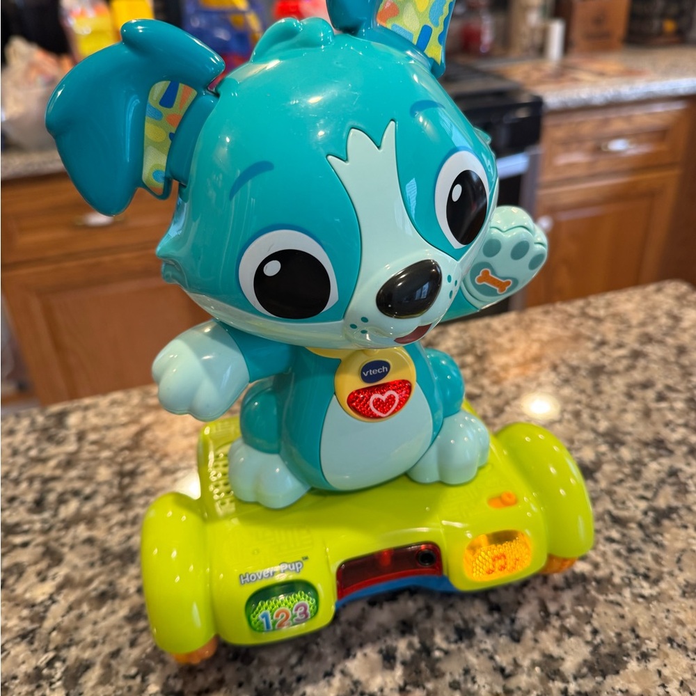Vtech mover pup Blue and Green Interactive Puppy rover Toy